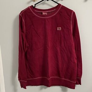 The North Face Burgundy Crewneck